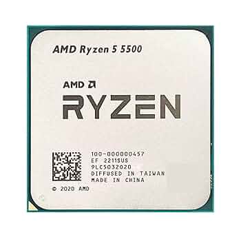 Amazon.com: YNRSUFW AMD Ryzen 5 5500 R5 5500 3.6 GHz 6-Core