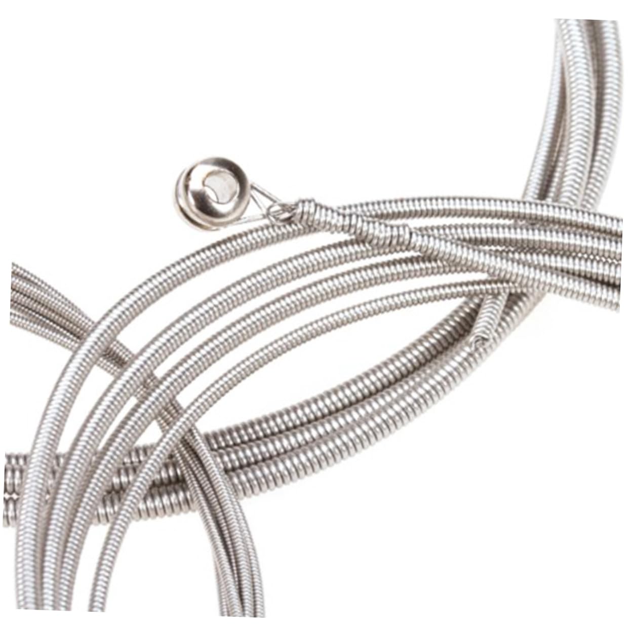 FAVOMOTO Bass Guitar Strings Set 4 Steel Strings Sizes 0.1 in 0.08 in Ideal for