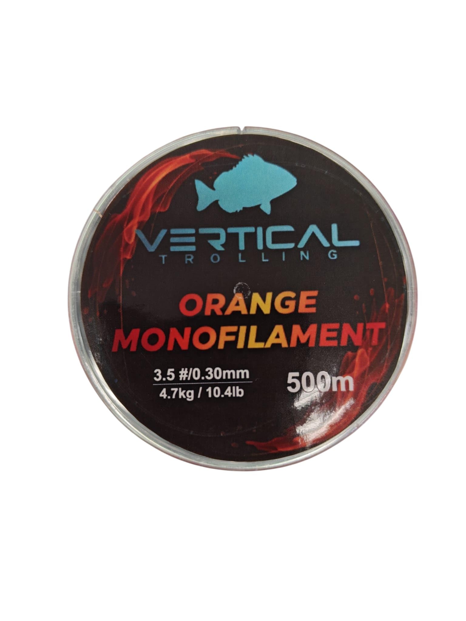 Monofilo da Pesca Nylon 500m – Alta Resistenza e Bassa Memoria – Fishing Line per Barca e Spinning – Colori Neutro, Arancio Fluo, Giallo Fluo - 5