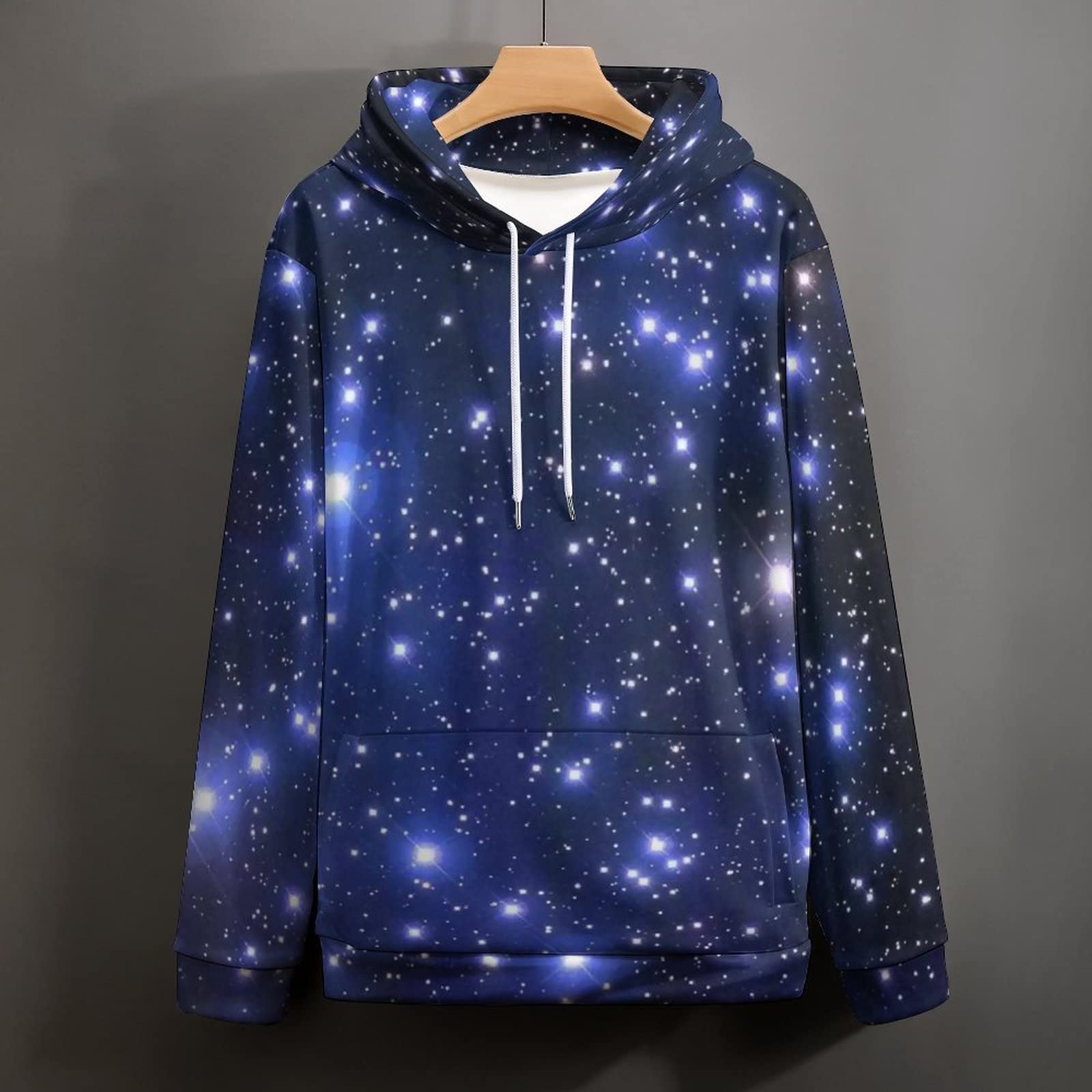 Amazon.co.jp: スウエット パーカー 星空 銀河 宇宙柄 メンズ パーカー 