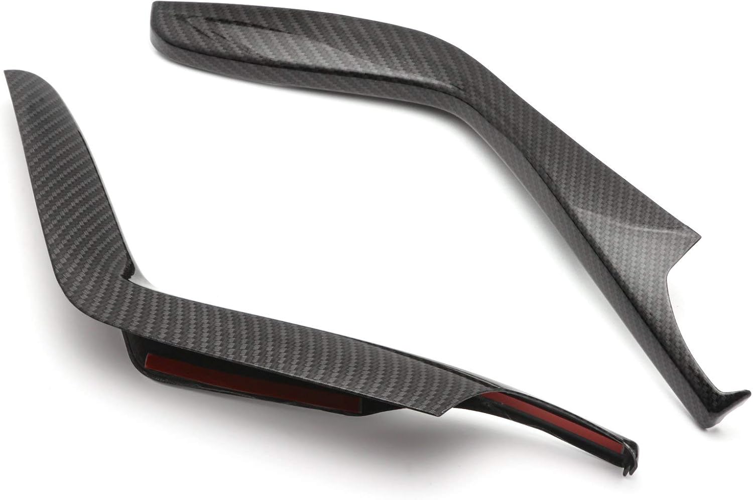 x xotic tech Center Console Gear Control Panel Side Cover Trim, Carbon Fiber Pattern, Compatible with Honda Civic 10th Gen