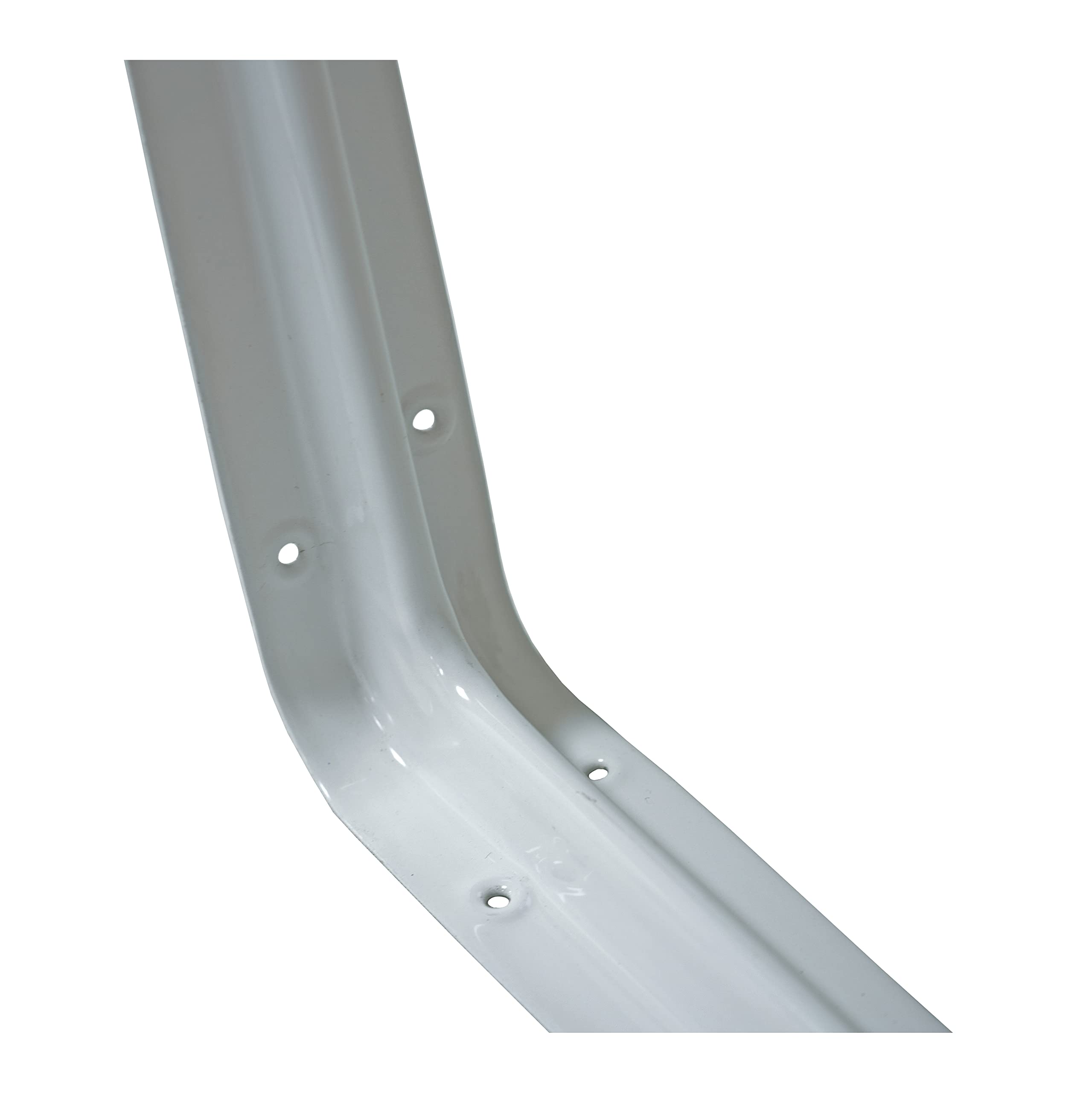 Amig - Lot de 10 Équerres d'étagère murale | Console pour étagère | Support étagère en Acier | Coleur: Blanc | Dimensions: 400 x 350 | Poids max.: 40 kg