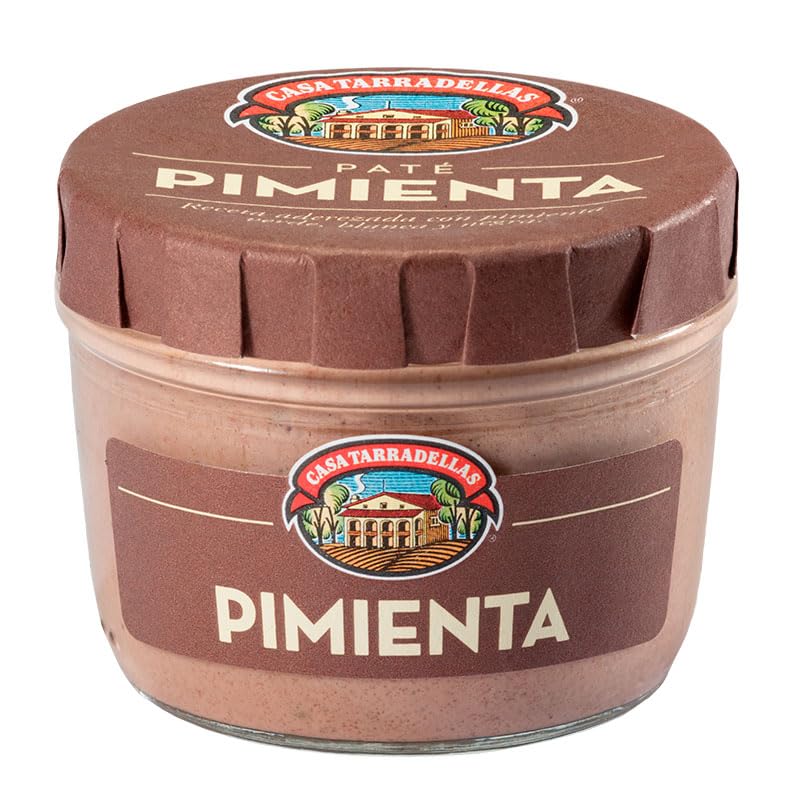 (PACK 6 und: DE 125 gr.) PATES CASA TARRADELLAS VARIOS SABORES (PIMIENTA)