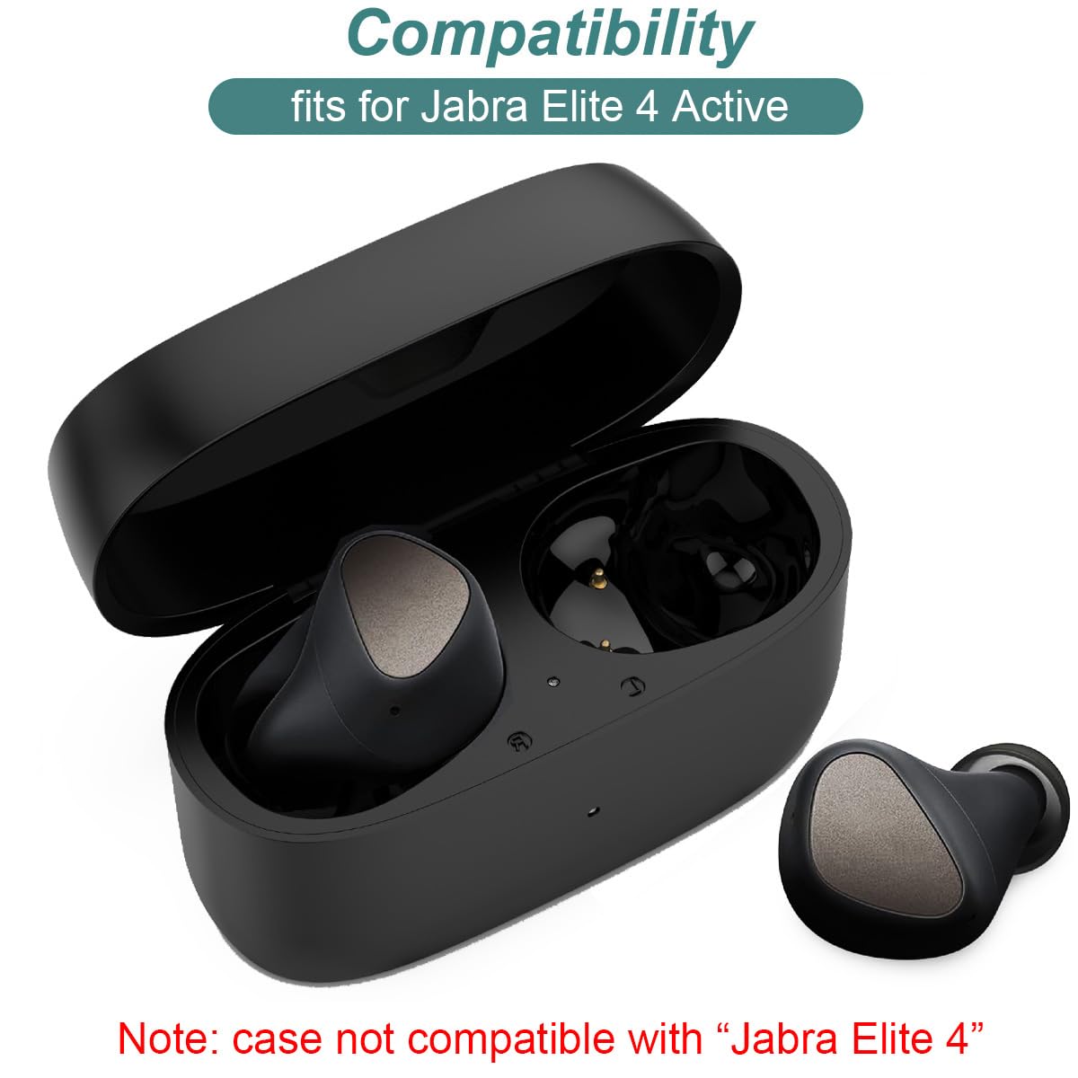 Amazon.com: Charging Case for Jabra Elite 4 Active - Replacement