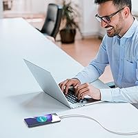 Vista 8 de Cable USB C a USB C para Apple iPhone 17/16/15, 3 pies, paquete de 2 cables de carga rápida tipo C para iPhone 17/16/15 Pro Max, iPhone16e MacBook