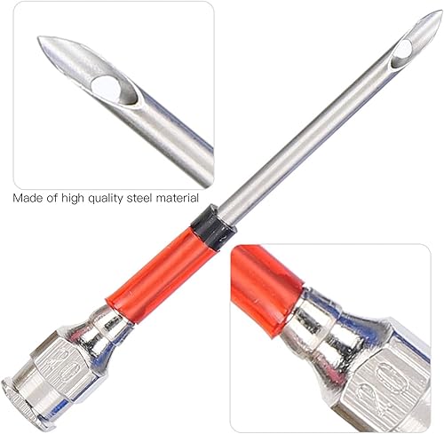 Miniatura 3 de Juego de agujas de punzón de costura de bordado de acero, costura de bordado de acero, agujas de hilo de coser, juego de punzones de herramientas de