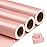 NESCCI Pink Matte Wrapping Paper,Solid Color Pearly-Lustre Paper-3 Roll,17 Inches X 32.8 Feet Per roll.Gift Wrapping Paper,Perfect for Wedding,Valentine\'s Day,Birthday, Christmas,Baby Shower.