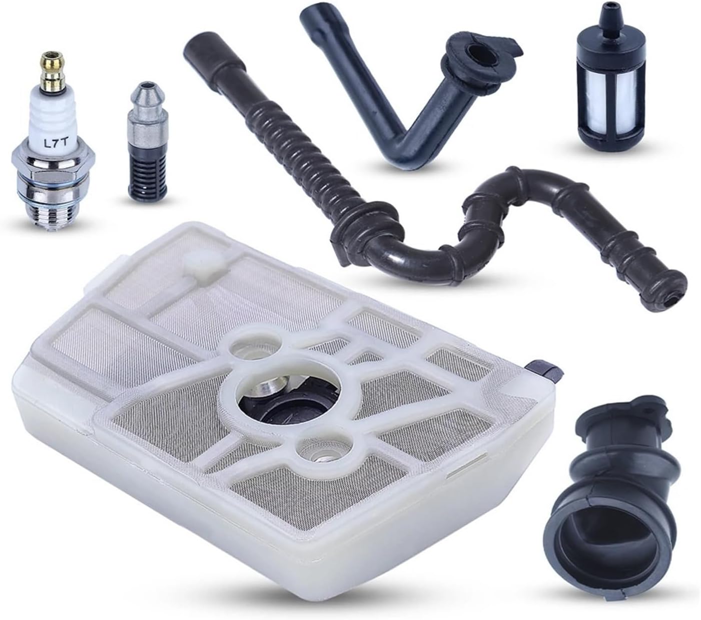 Kit Carburatore E Filtri Per Motosega Jonsered 2036 2040 CS2040 - Con Guarnizione E Candela - Foto 5