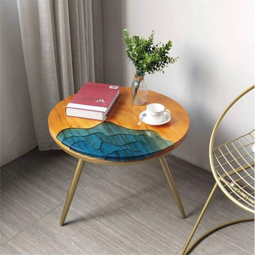 レジン　コーヒーテーブル　新品／未使用 レジンサイドテーブル01L | ichibuya