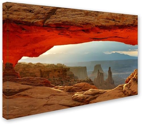 Miniatura 2 de Canyonlands Mesa Arch por Mike Jones Photo, 30 x 47 pulgadas - Lienzo decorativo para pared
