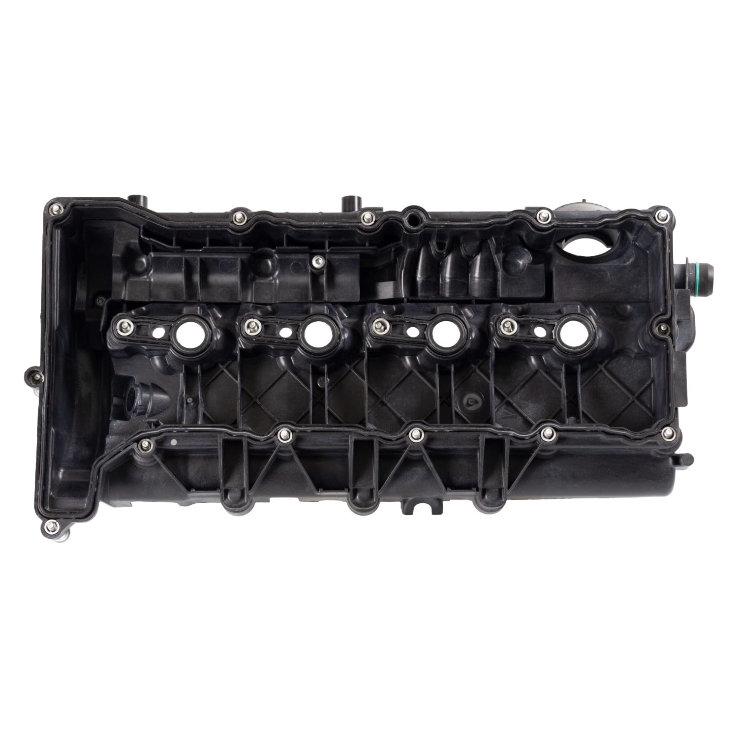 febi bilstein 104094 coperchio valvole con valvola di ventilazione e guarnizione, 1 unità | Compatibile con: BMW 1, 1, 1 Cabriolet, 1 Coupe, 3, 3 Cabriolet, 3 Coupe, 3 Touring, 5, 5 Touring, X3