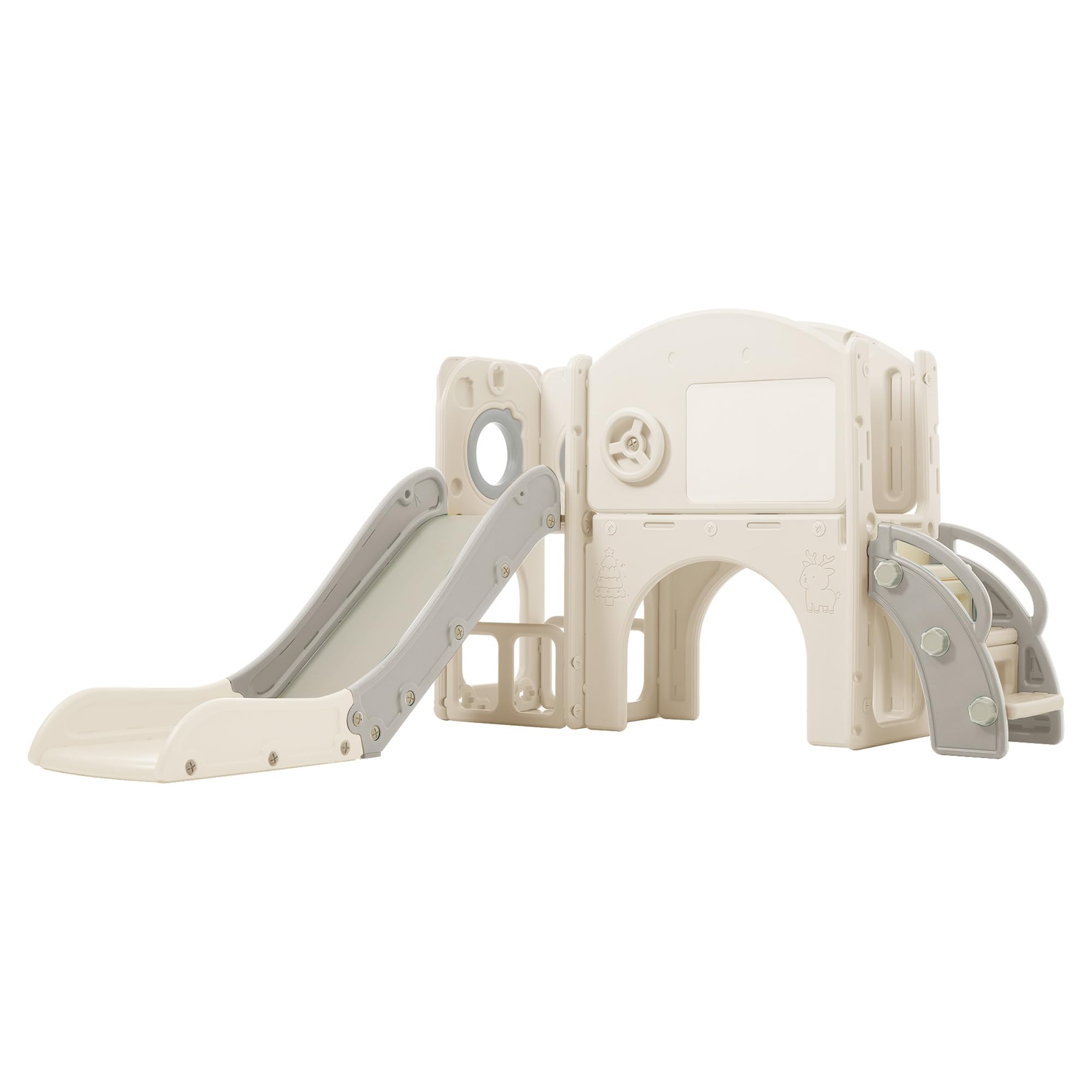 Amazon | OSJ すべり台 お絵描きボード 1歳 5歳 組立簡単 壁掛け収納  