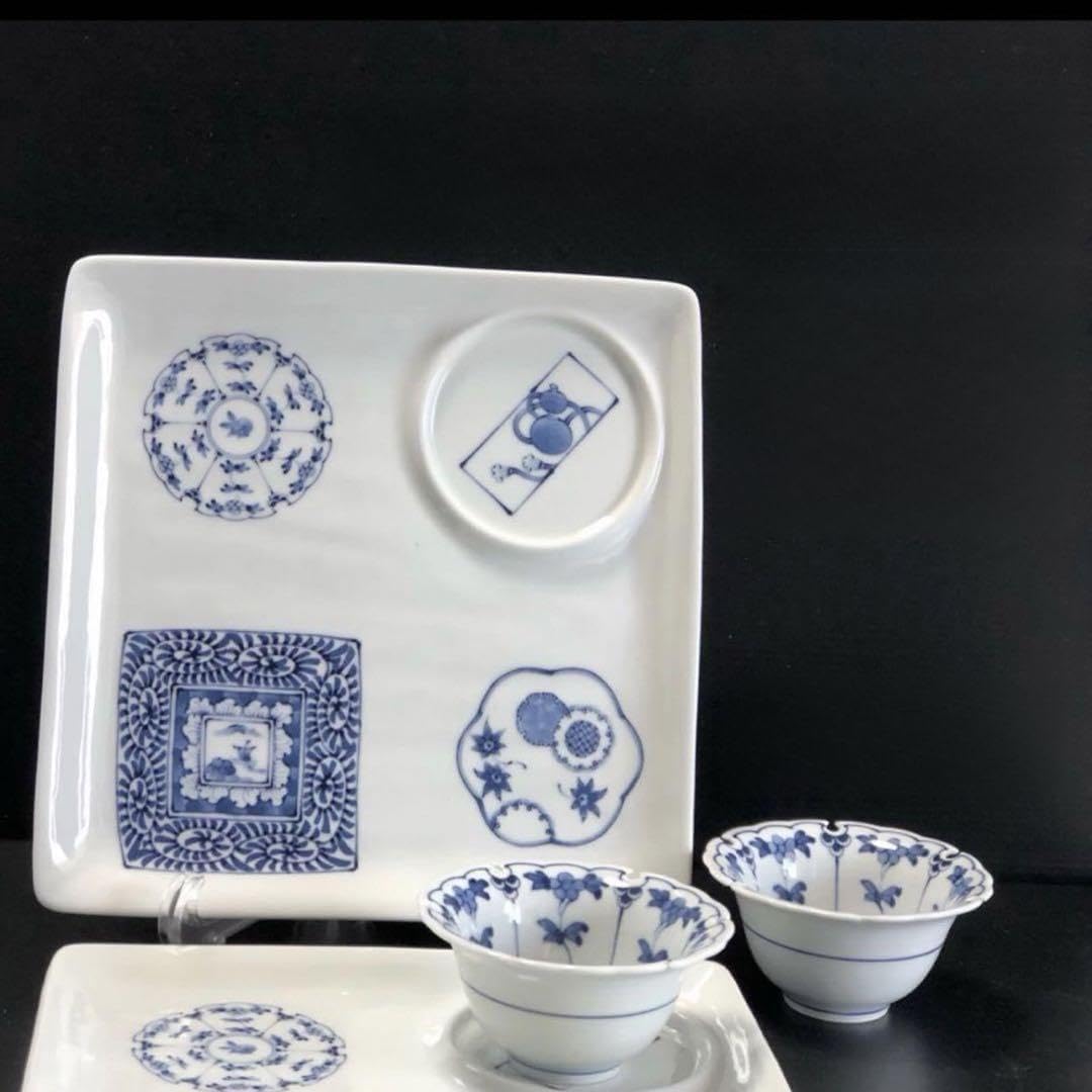 新品 波佐見焼 百景図 おしゃれ 古伊万里様式 有田焼 伊万里焼