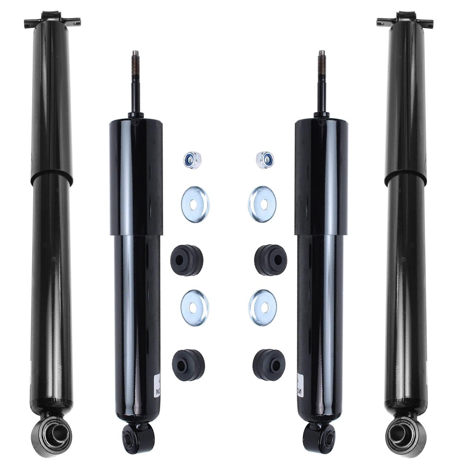 Detroit Axle - 4pc Shocks Absorbers for 2004-2012 GMC Canyon