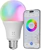 Xenon Smart Wi-Fi Led Smart RGB Bulb Mobile Application Controlled Google Home and Alexa Compatible Multi Color Lamp 1 Piece X7021 [Energy Class F]