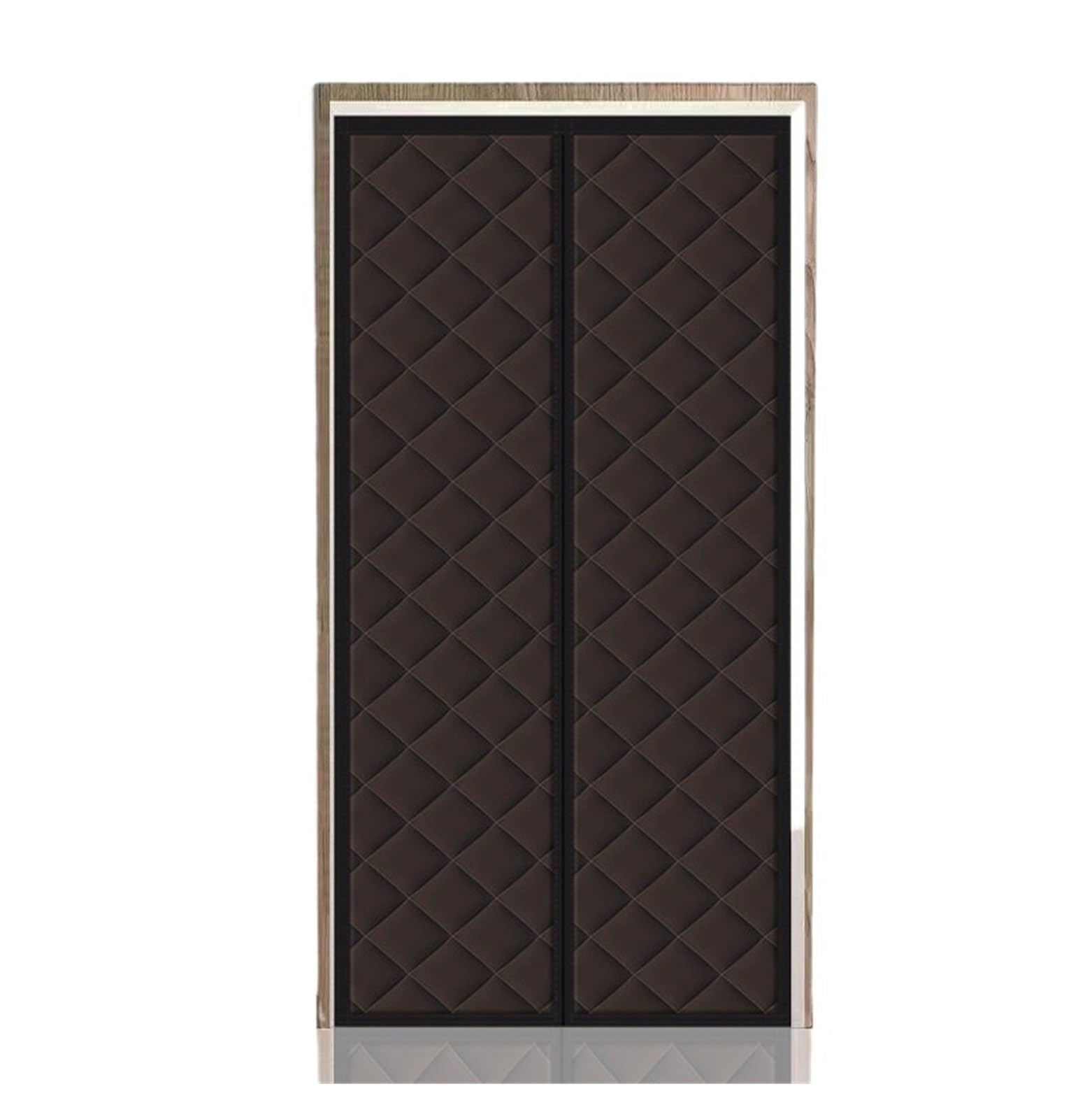 LuoAXINN Thermal Door Curtain Autumn And Winter Windproof And Cold Resistant Air Conditioning Insulation Curtains Oxford Cloth Door(Coffee,80x210cm)