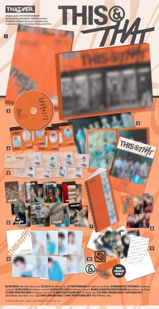 Stray-Kids This & That 10th Mini Album+Pre-Order Gift (2 ver. SET)