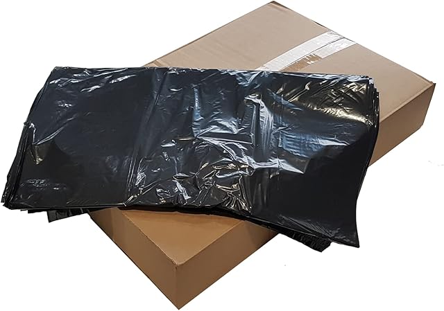 Heavy Duty Bin Bags - Refuse Bags/Sacks/Liners 90L (Box of 200)
