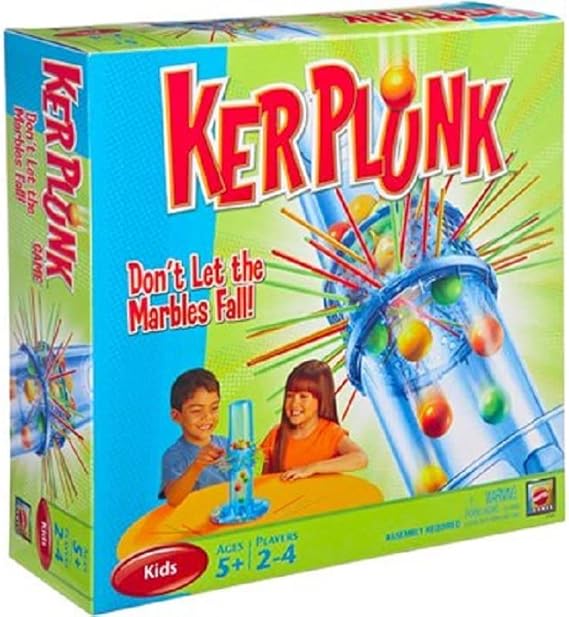 Kerplunk Kids Game, Family Game for Kids & Adults with Simple Rules