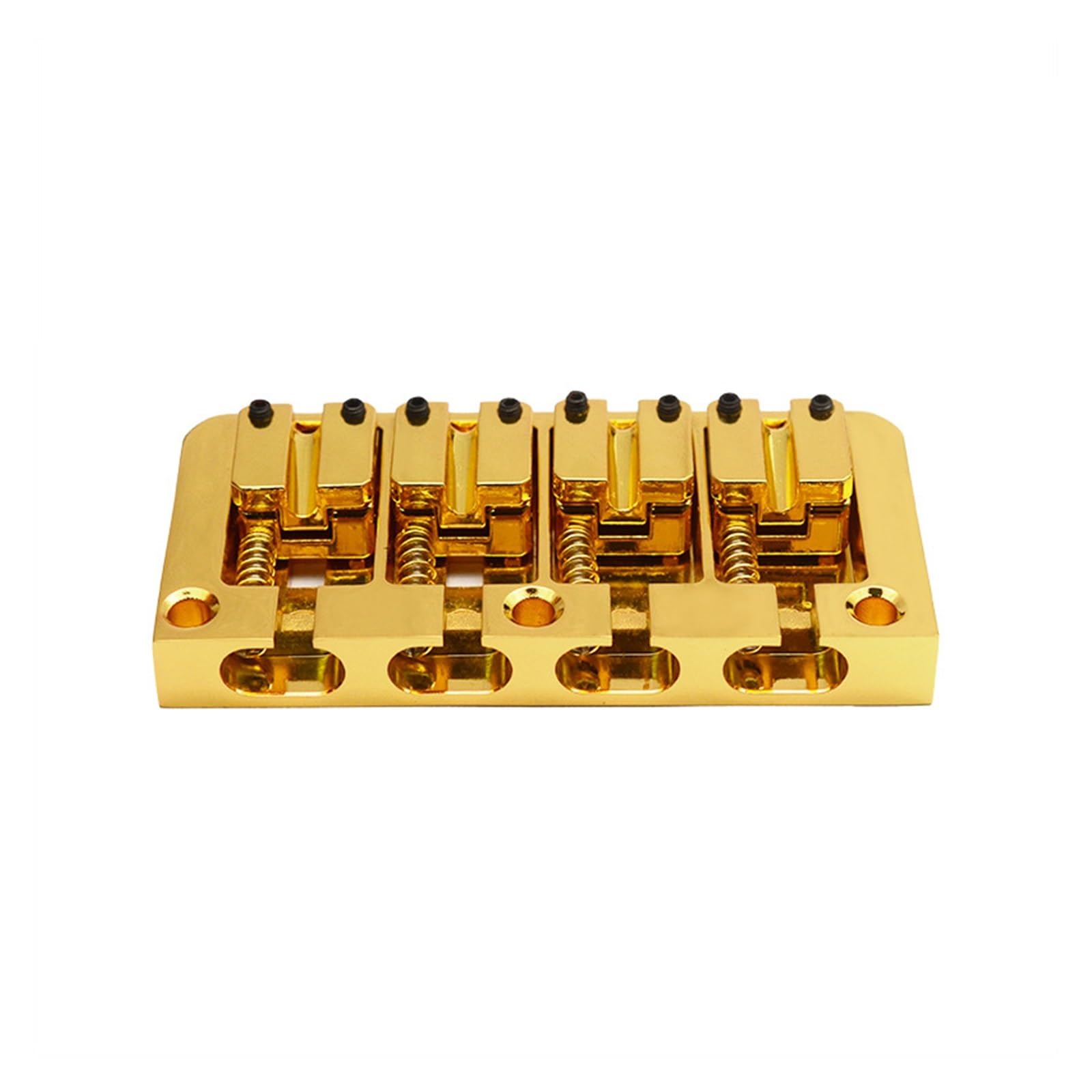 Cuerpo Del Puente Del Bajo De 4 Tring Y Espacio Entre Las Cuerdas Inferiores 19.5 Mm | Puente de guitarra(Gold)