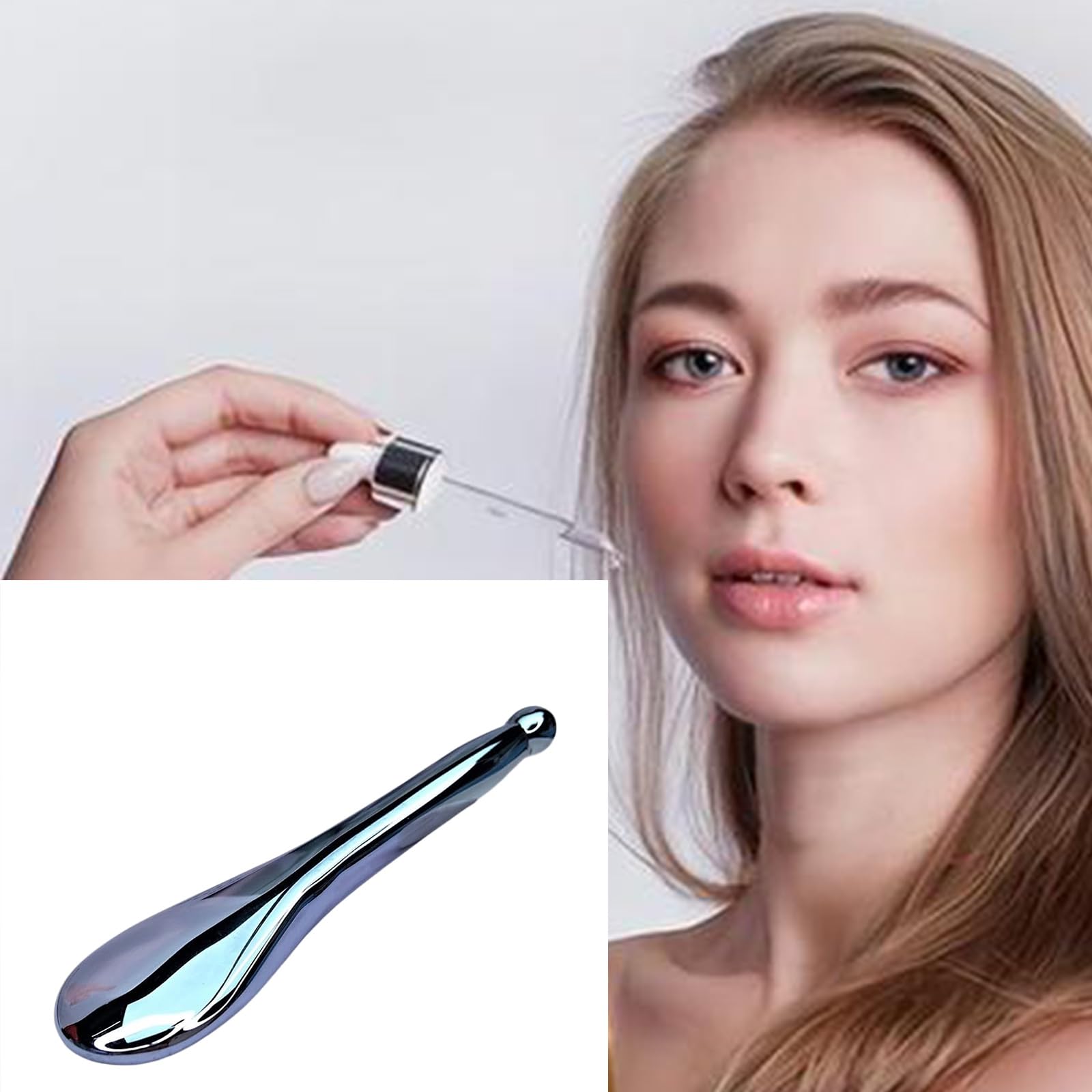 Terahertz Stone Guas Sha Facials Tools para mejorar los drenajes linfáticos, reducir la hinchazón y aliviar la tensión facial natural Terahercios Sha Board