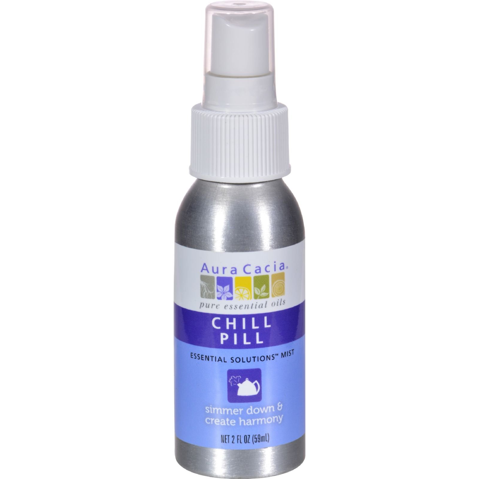 Aura Cacia - Ess Sol Mist,Chill Pill, 1 x 2 FZ