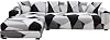 OKYUK L-Shaped Stretch Sofa Slipcovers, 2PCS Jacquard Polyester Fabric Stretch Sofa Covers Furniture Protectors for Kids, Pets 2 Pillow Covers for L Shape Sectional Sofa Couch Pic16