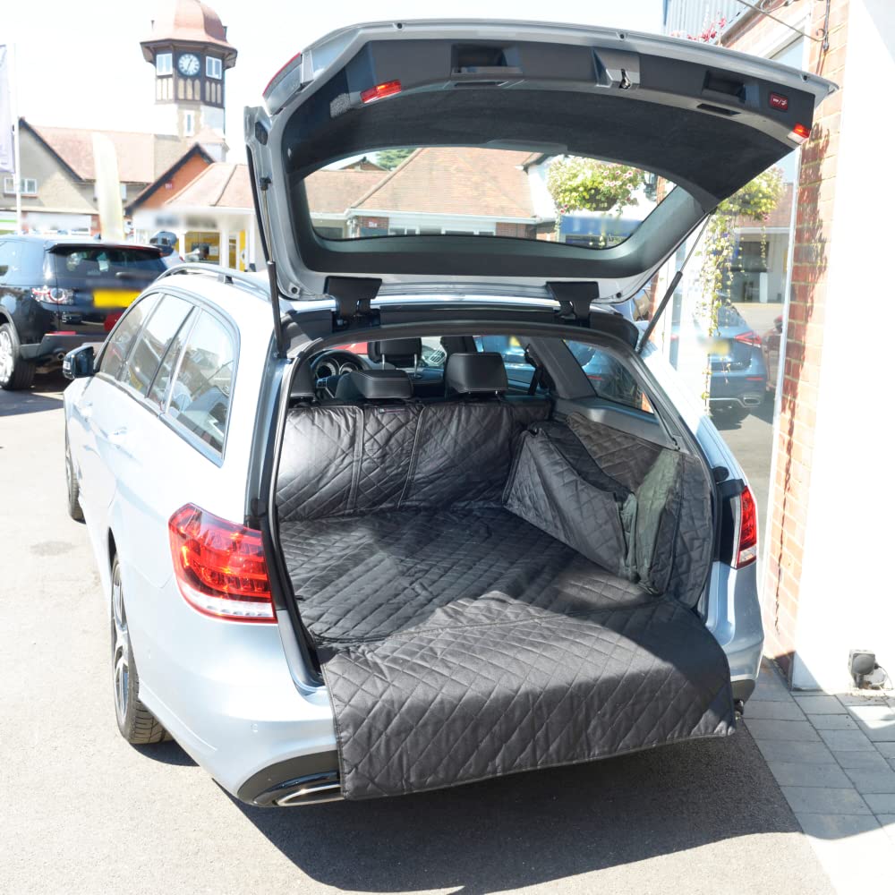 UK Custom Covers QBL625 - Tappetino trapuntato su misura, colore: Nero