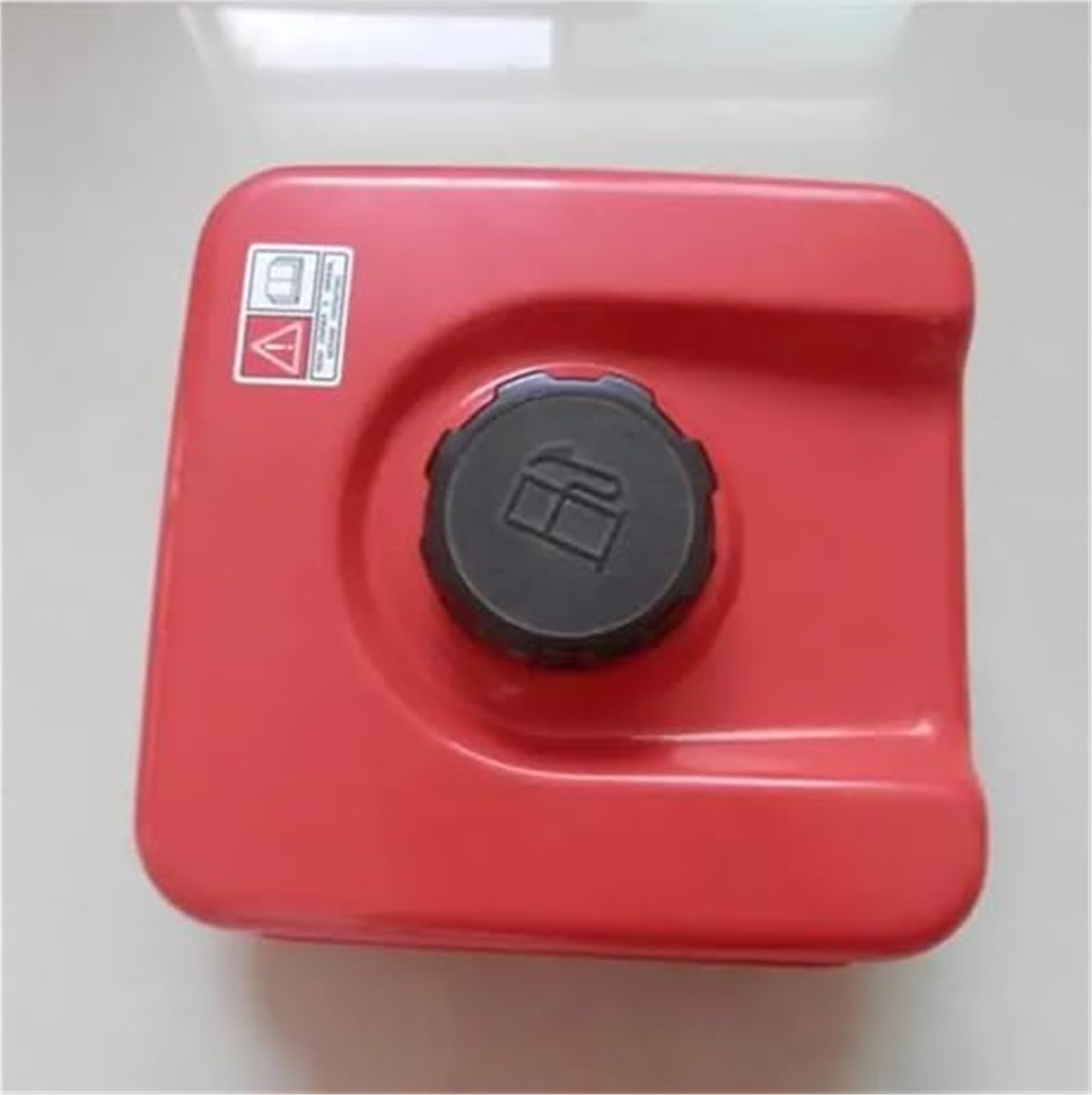 GT600 Conjunto DE Tanque DE Combustible Metal Rojo/ABS Negro, for Mitsubishi, Bomba DE Agua DE Motor MEIKI GT-600 GM182 GM-182 6.0HP Tapa del Tanque de Combustible para Herramientas de jardi
