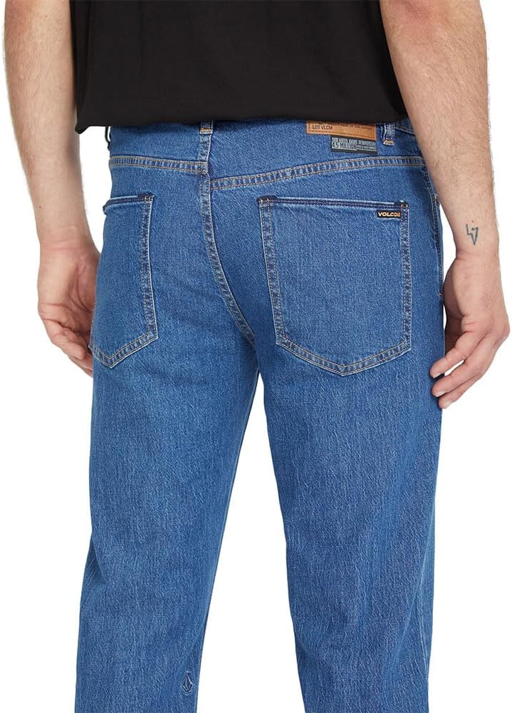 Volcom Solver Denim Jeans - Bold Blue