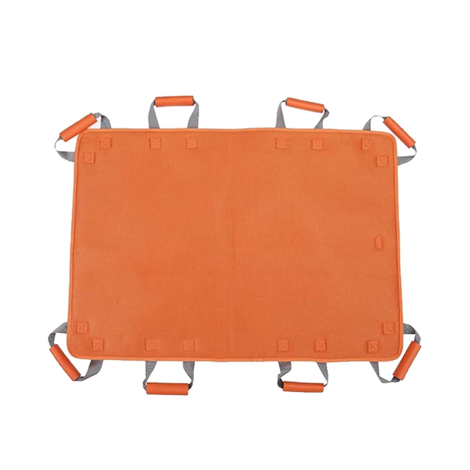 Sábana de Transferencia con 8 Asas,100 * 70cm Sábanas de Elevación Giratorias Multiusos Almohadilla de Cama de Posicionamiento Reutilizable para Ancianos Discapacitados