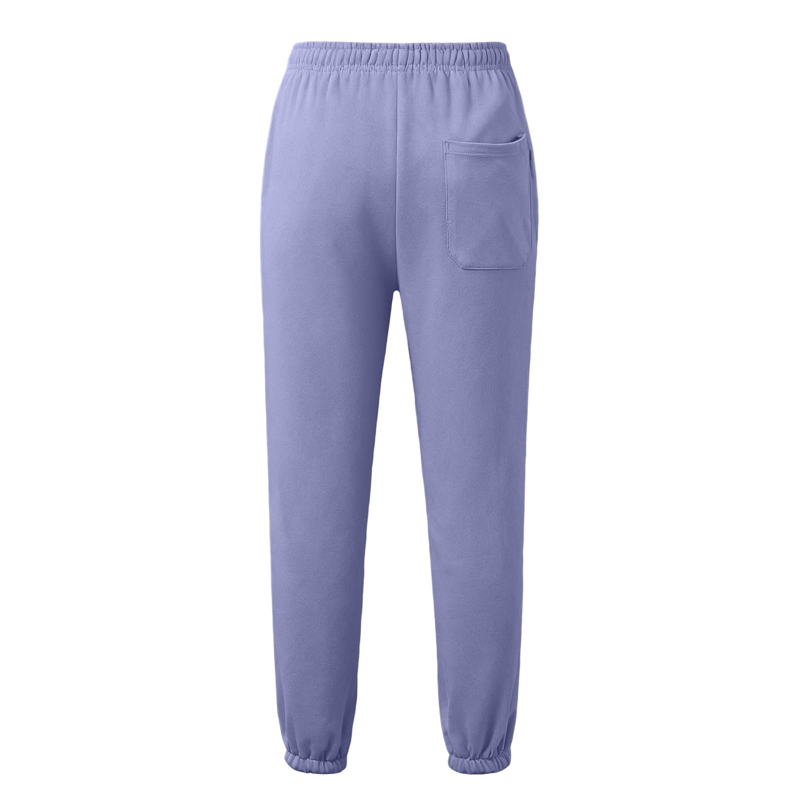 Pantaloni a Vita Alta con Coulisse e Cappuccio Casual da Donna, Due Pezzi