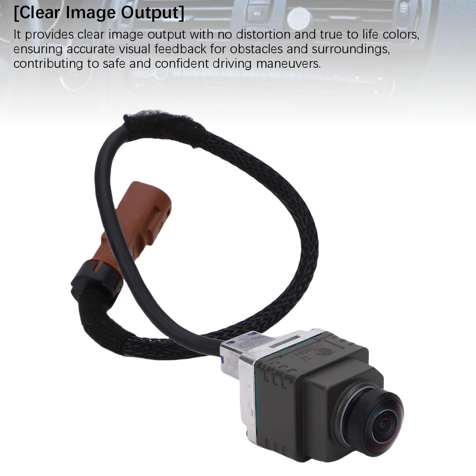 Caméra de Vue Avant 360 Degrés, Caméra de Stationnement Grand Angle, Remplacement pour C - Class W205 2015-2021 - Vision Panoramique Complète, Sécurité Renforcée, Adaptée au