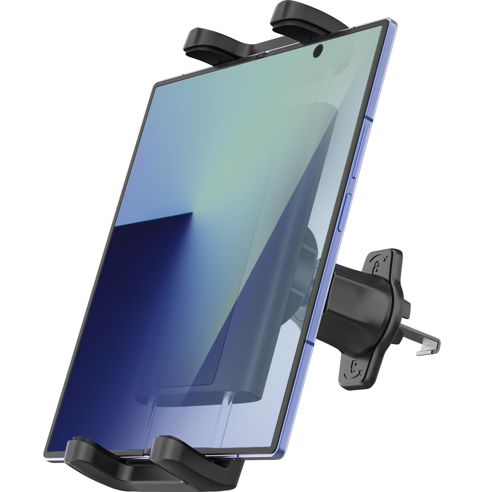 Fold7 - Supporto per auto, gancio in metallo migliorato, per ventilazione auto, girevole a 360°, per prese d'aria per Galaxy Z Fold 7 6 5 4 3 2, S A,Pixel Fold, 4 – 8,3"