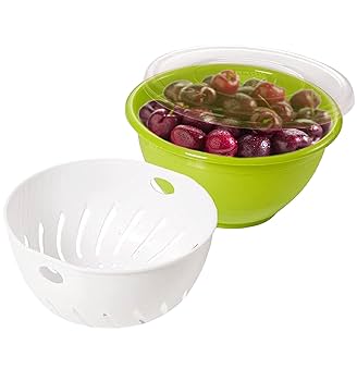Joie Kitchen Gadgets 31830 Berry Colander, Plastic