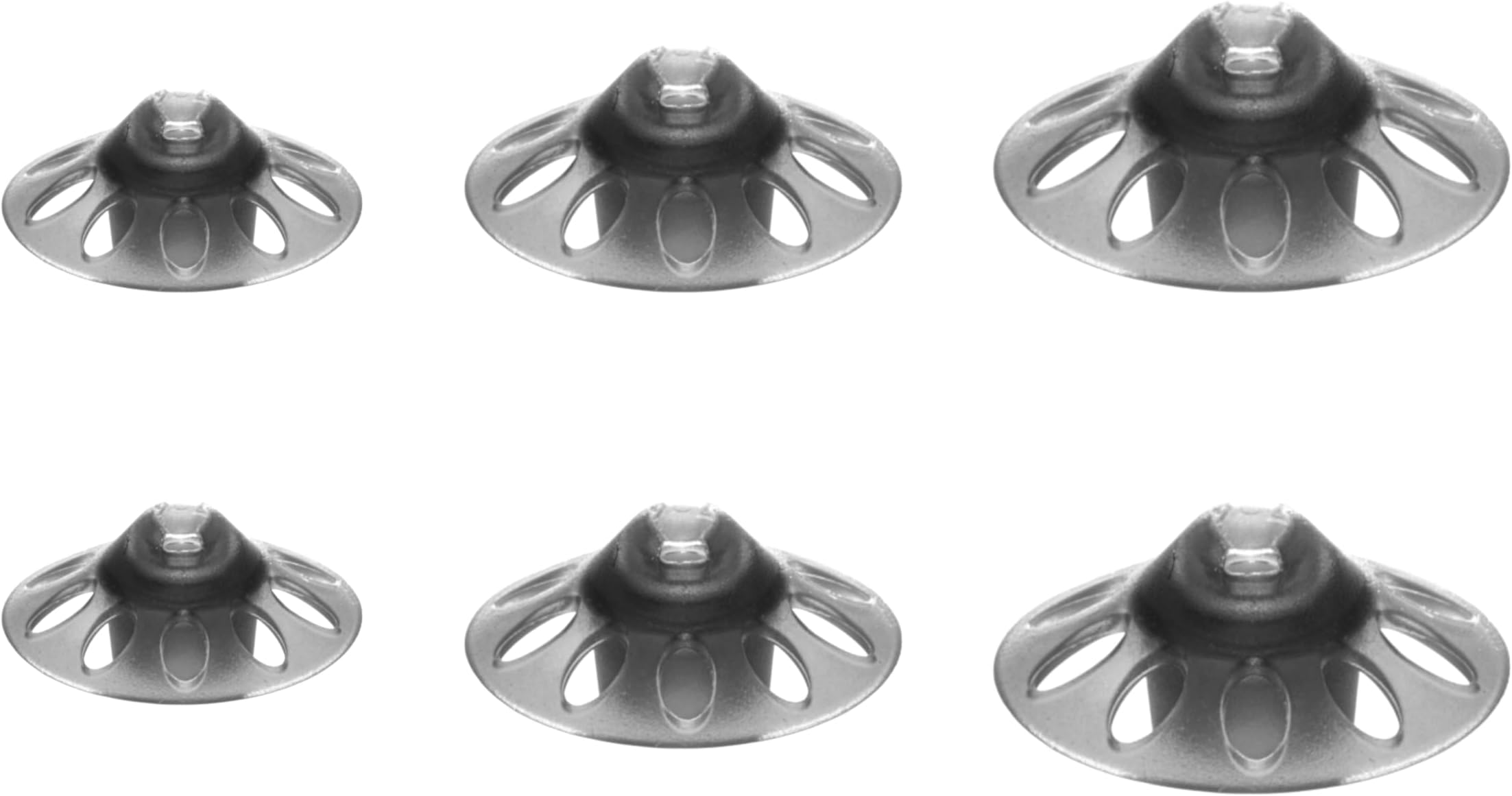 Mixed Phonak Open 4.0 Dome Small-Medium-Large Domes, Genuine OEM Switzerland Replacement by Sonova, Hearing Aid Domes for Phonak Audeo Marvel Paradise Lumity Accessories -1 Pack/6 Domes Total