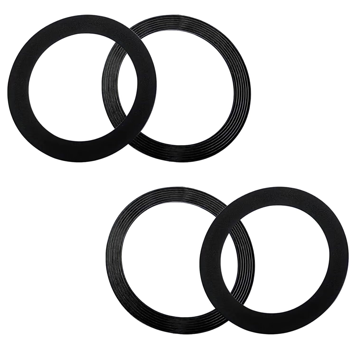 Qrity Sink O Ring Seal Washer, 4 Pcs, Sink Basket Strainer Waste Seals