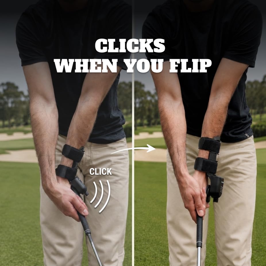 WHYGOLF Wrist-X Golf Swing Trainer – Adjustable Wrist Hinge Aid