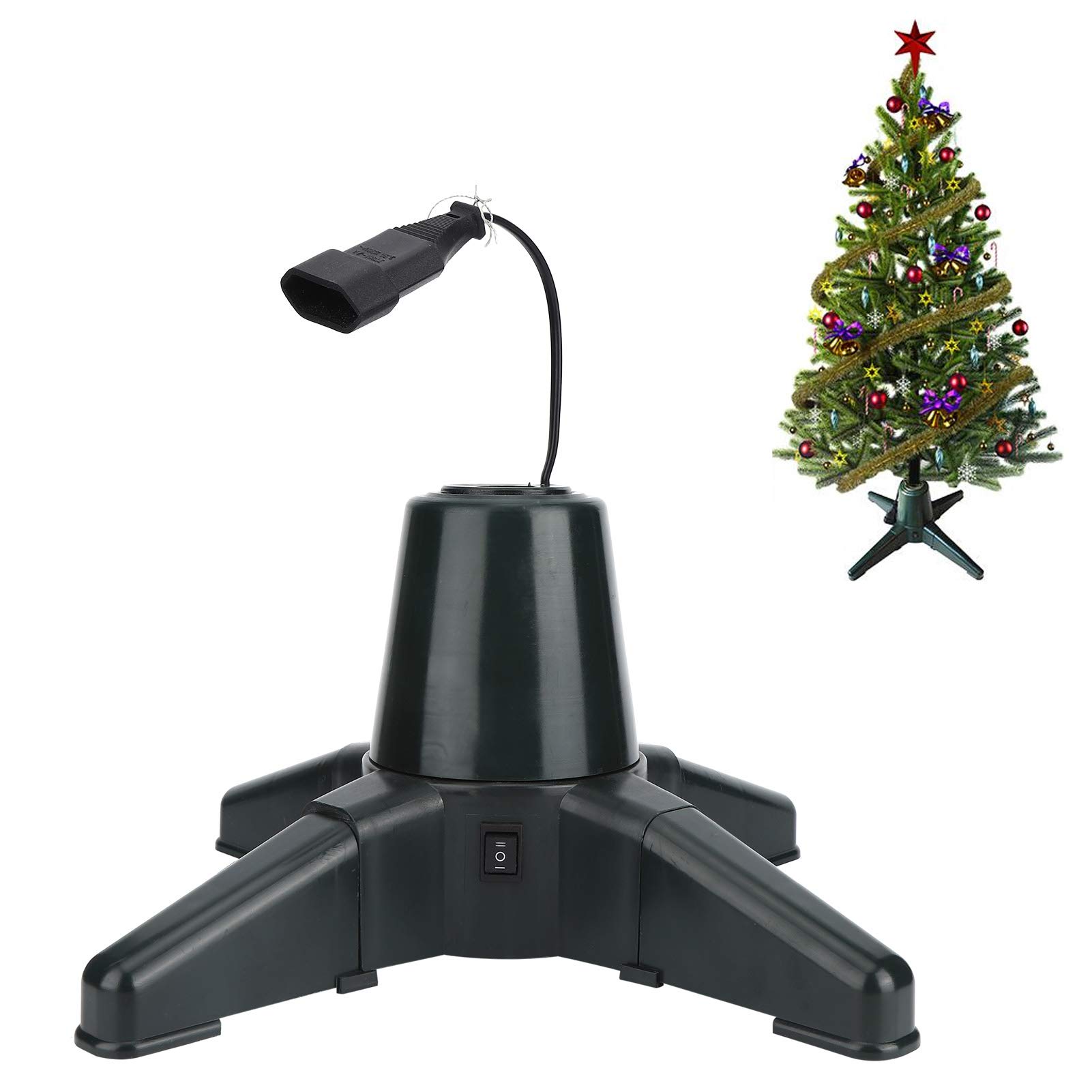 2 Pole Rotating Tree Stand Amazon.com: 2024 Upgrade Rotating Christmas
