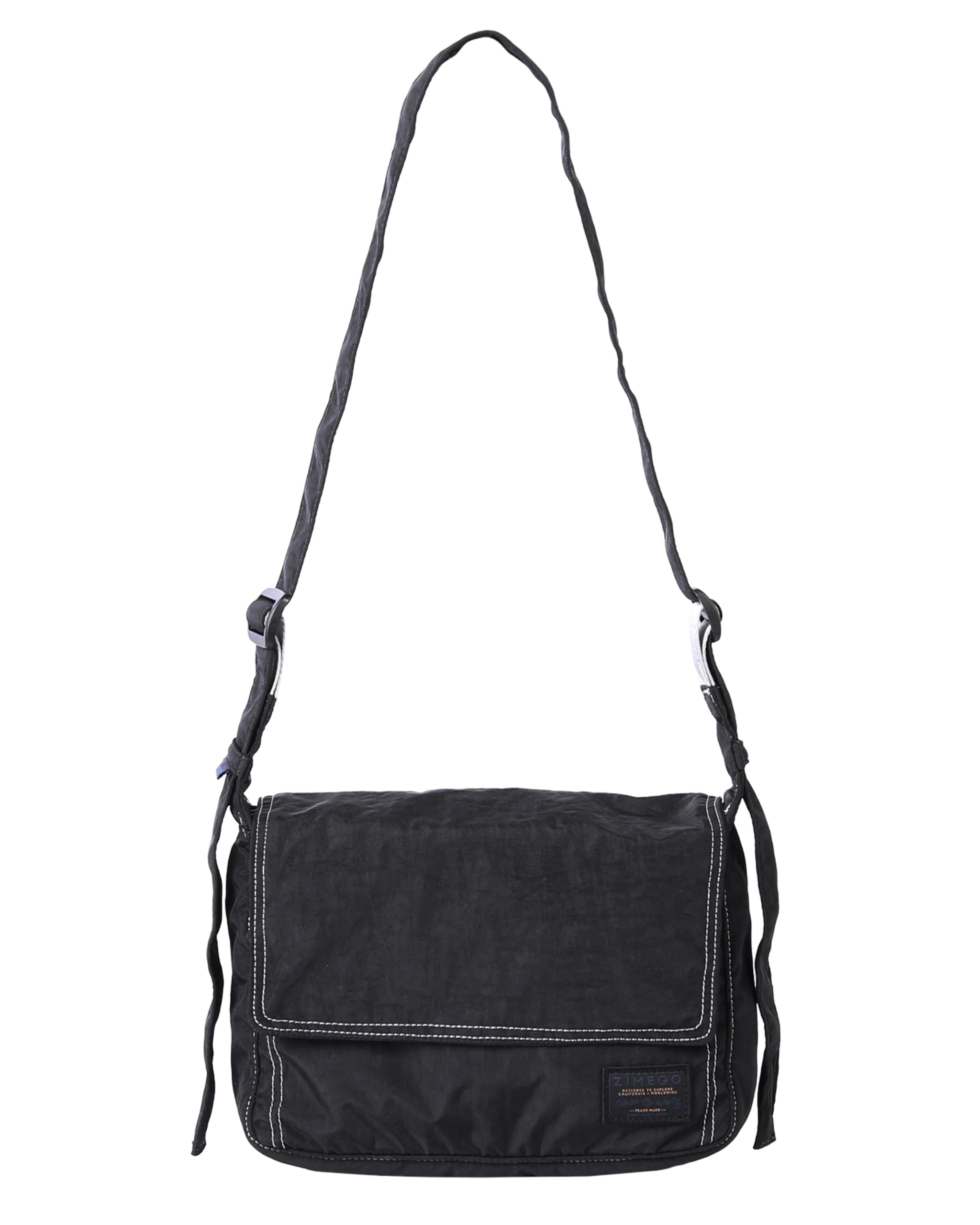 ZIMEGO Classic Crescent Crossbody Bag - Everyday Essential Travel Hobo Bag