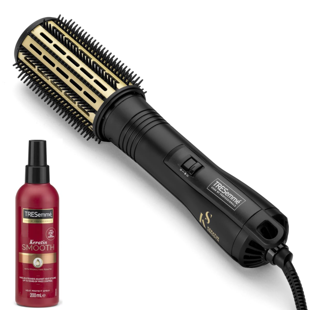 TRESemme Keratin Smooth Marula Smooth Volume Hot Air Styler, Black