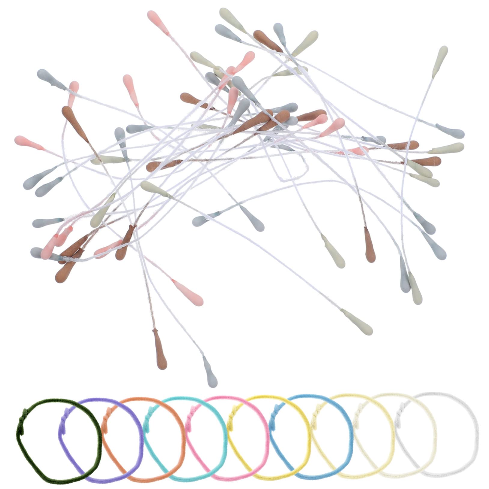 SHINEOFI 50pezzi Scovolini Ciniglia Jumbo Per Lavoretti Creativi Materiale Di Alta Qualità Flessibili Odore Perfetti Per Progetti e Giochi Educativi
