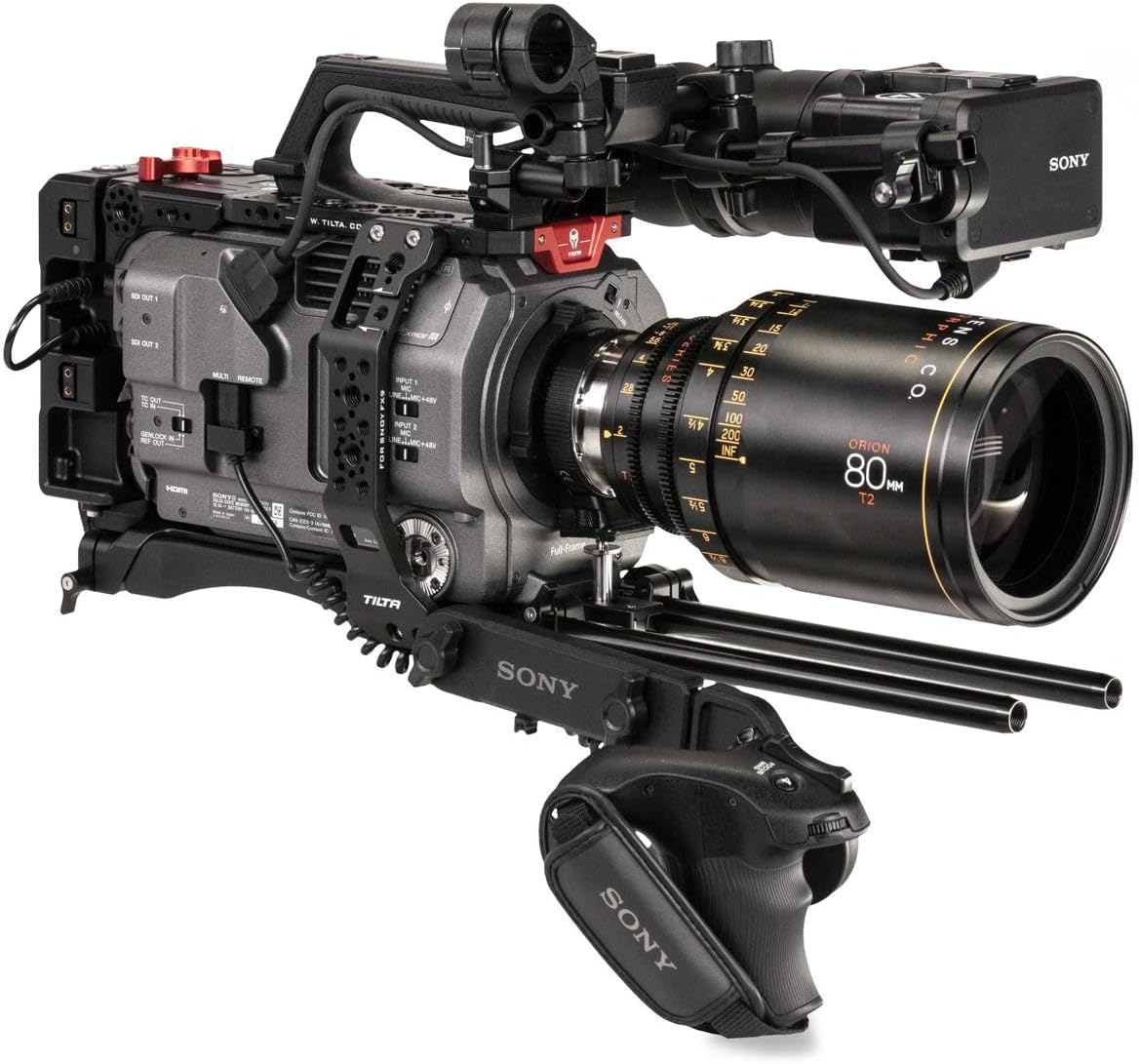 Tilta Jaula de cámara para Sony PXW-FX9, montaje dorado