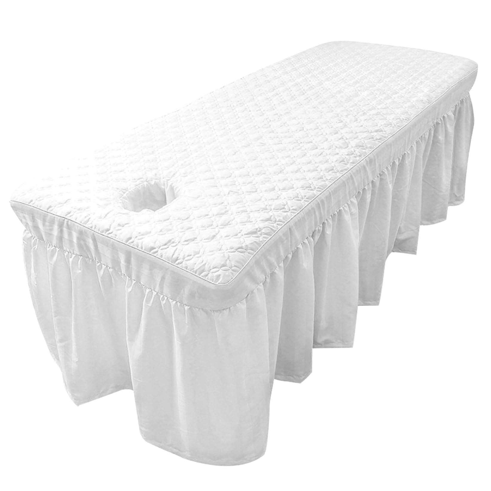 Mesa de masaje falda absorbente con sábanas de salón de estética 7