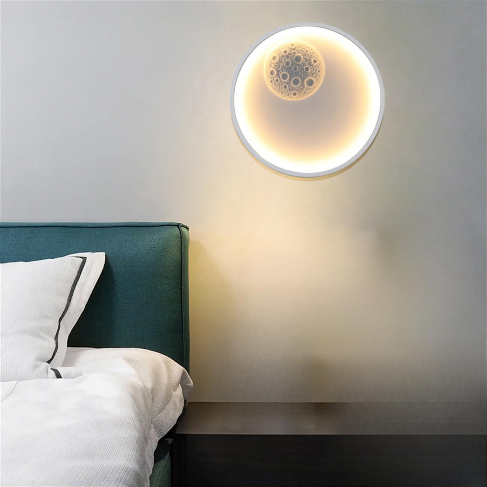 Luz de pared regulable de 3000K a 6000K para dormitorio y pasillo interior 8