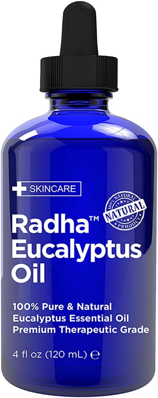 Eucalyptus Essential Oil - Big 4 Oz - 100% Pure & Natural Therapeutic Grade