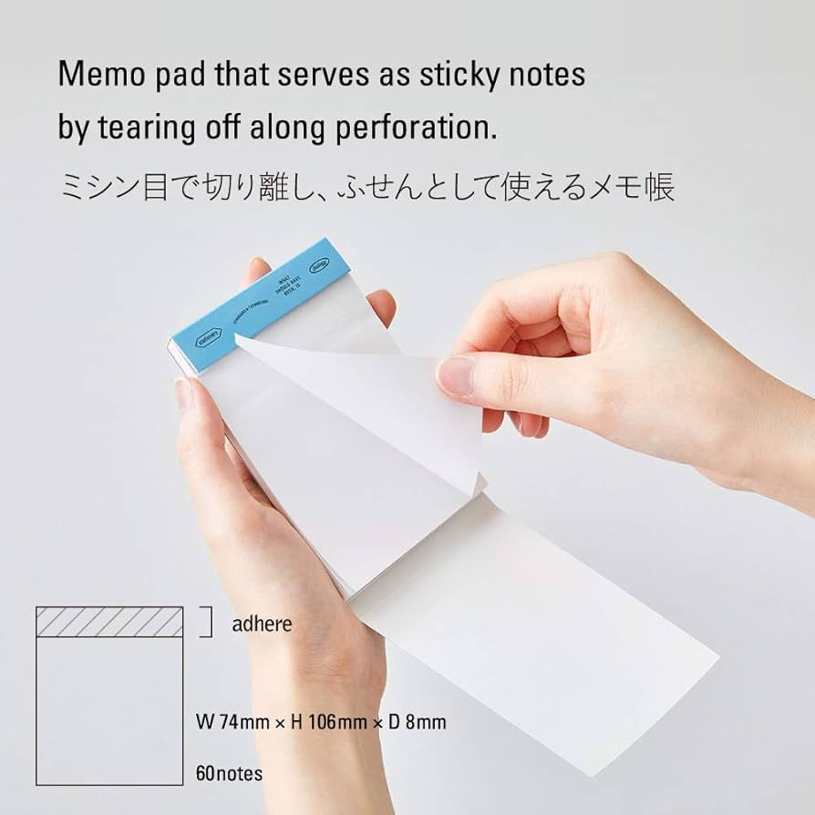 Amazon.co.jp: ニトムズ STALOGY メモ エディターズメモ 無地