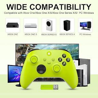 SWCTIM Xbox One Controller for Xbox One,Xbox Series X/S,Windows PC,Yellow