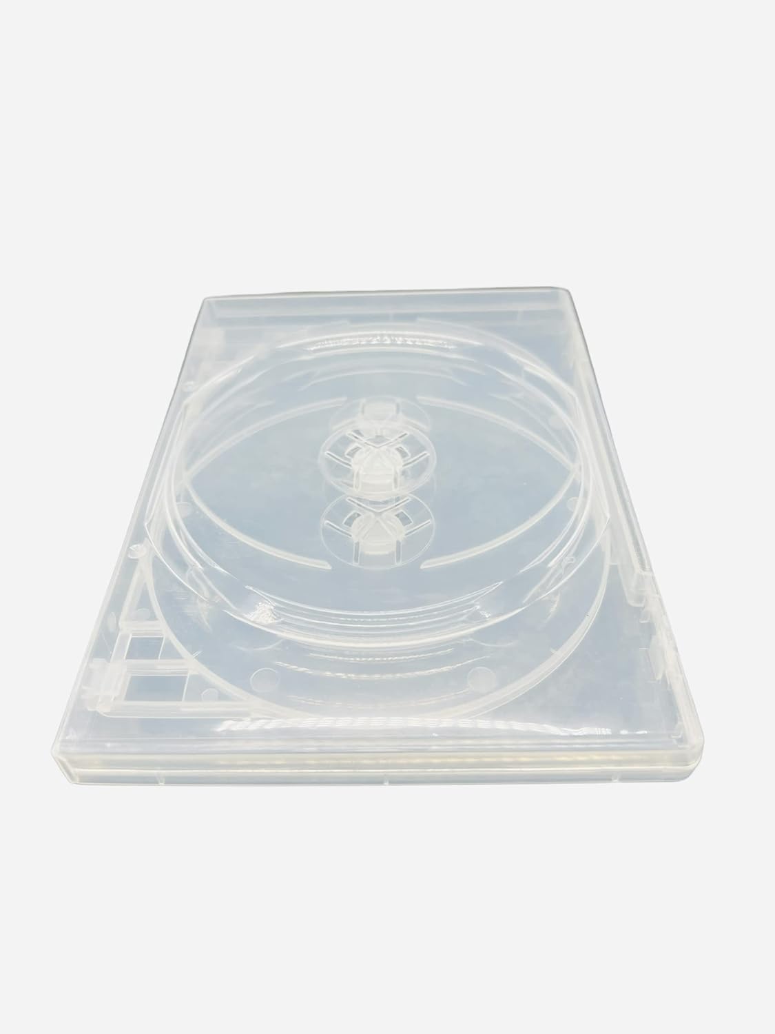 25 x Dragon Trading 4 Disc Clear DVD CD BLU RAY Disc Cases With a 14mm Spine and Outer Sleeve For Artwork Inlay - Image 4