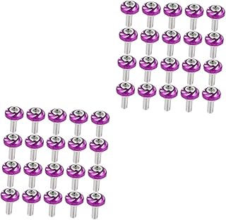 40 Peças Parafusos Decorativos Para Motocicleta Veículo Elétrico Ciclomotor Decoração De Motocicleta Acessórios Para Motocicletas Acessórios Para Motocicletas Parafusos De